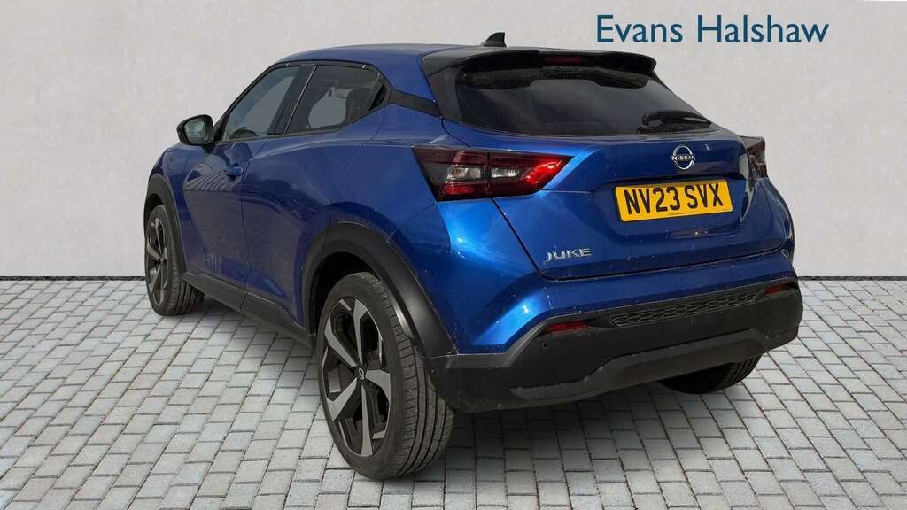 Nissan Juke 1.0 Dig-t 114 Tekna 2023 NV23SVX Blue #5