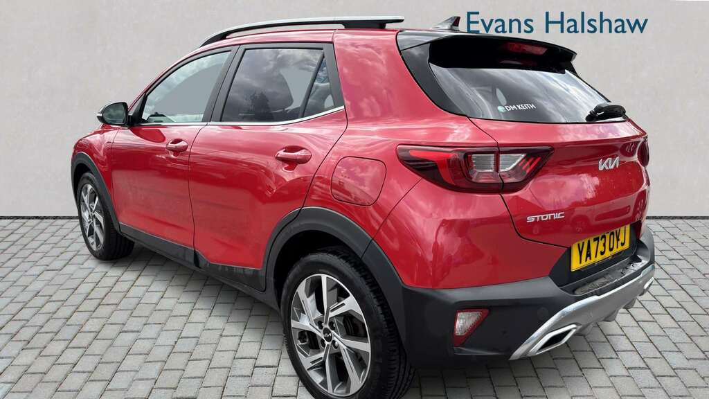 Kia Stonic 1.0T Gdi 48V Gt-line S 2024 YA73OYJ Red #5