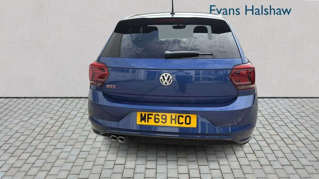Volkswagen Polo 2.0 Tsi Gti Dsg 2019 Blue #5