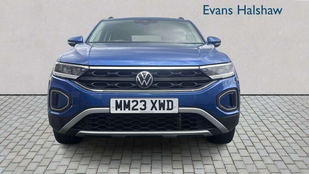 Volkswagen T-Roc 1.5 Tsi Life 2023 MM23XWD Blue #4