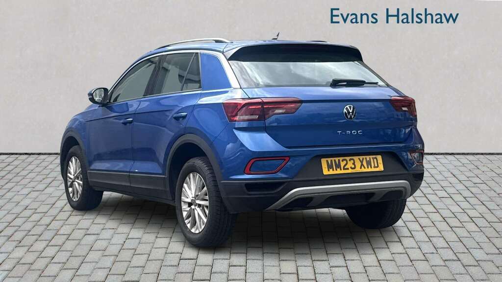 Volkswagen T-Roc 1.5 Tsi Life 2023 MM23XWD Blue #2
