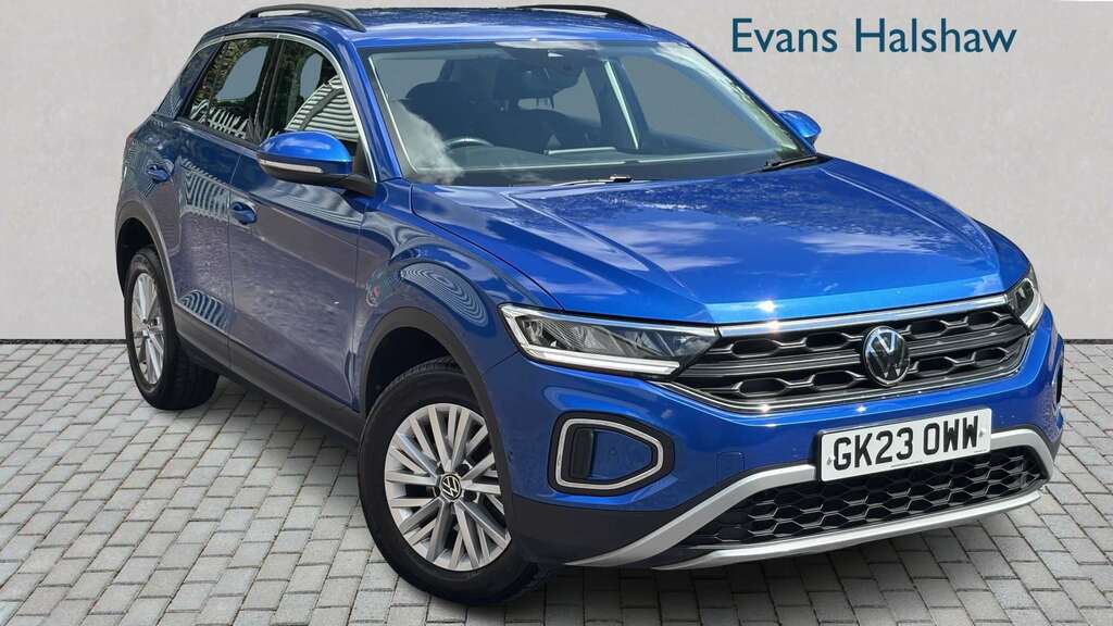 Volkswagen T-Roc 1.5 Tsi Life Dsg 2023 GK23OWW Blue