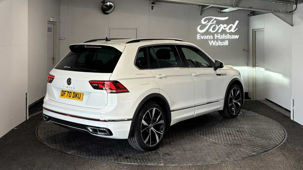 Volkswagen Tiguan 1.5 Tsi 150 R-line Dsg 2020 P70RRM White #5