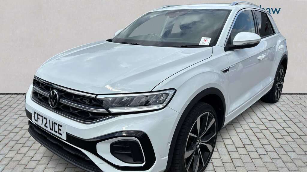 Volkswagen T-Roc 2.0 Tsi 4Motion R-line Dsg 2023 CF72UCE White #3
