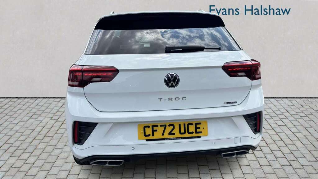 Volkswagen T-Roc 2.0 Tsi 4Motion R-line Dsg 2023 CF72UCE White #6