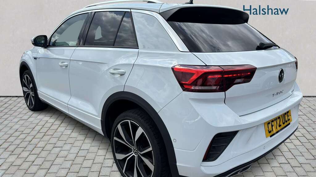 Volkswagen T-Roc 2.0 Tsi 4Motion R-line Dsg 2023 CF72UCE White #5