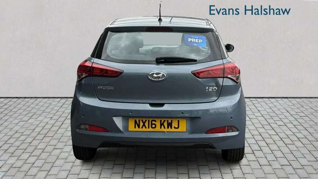 Hyundai I20 1.2 Blue Drive Se 2016 NX16KWJ Blue #5