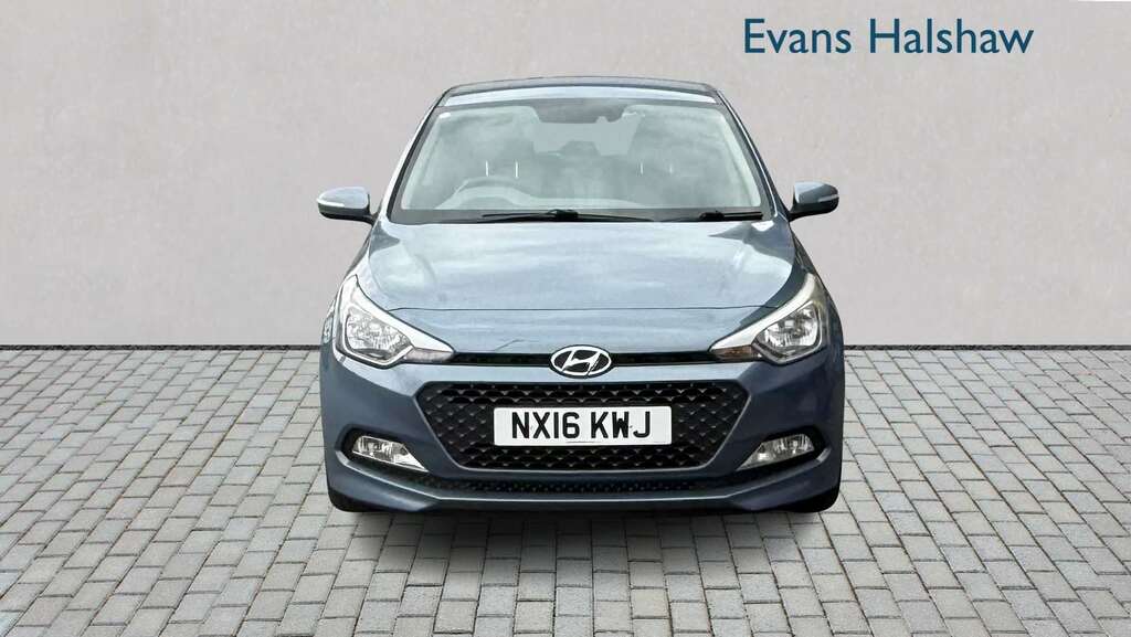 Hyundai I20 1.2 Blue Drive Se 2016 NX16KWJ Blue #4