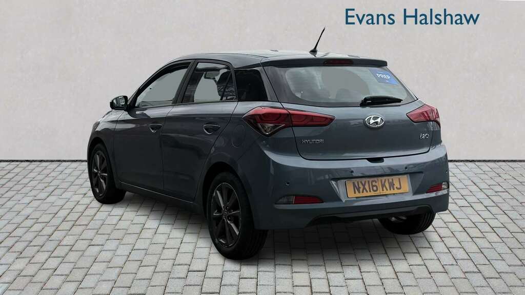 Hyundai I20 1.2 Blue Drive Se 2016 NX16KWJ Blue #2
