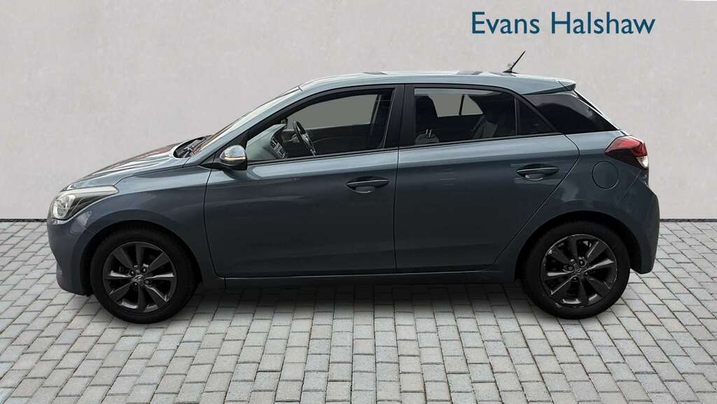 Hyundai I20 1.2 Blue Drive Se 2016 NX16KWJ Blue #3