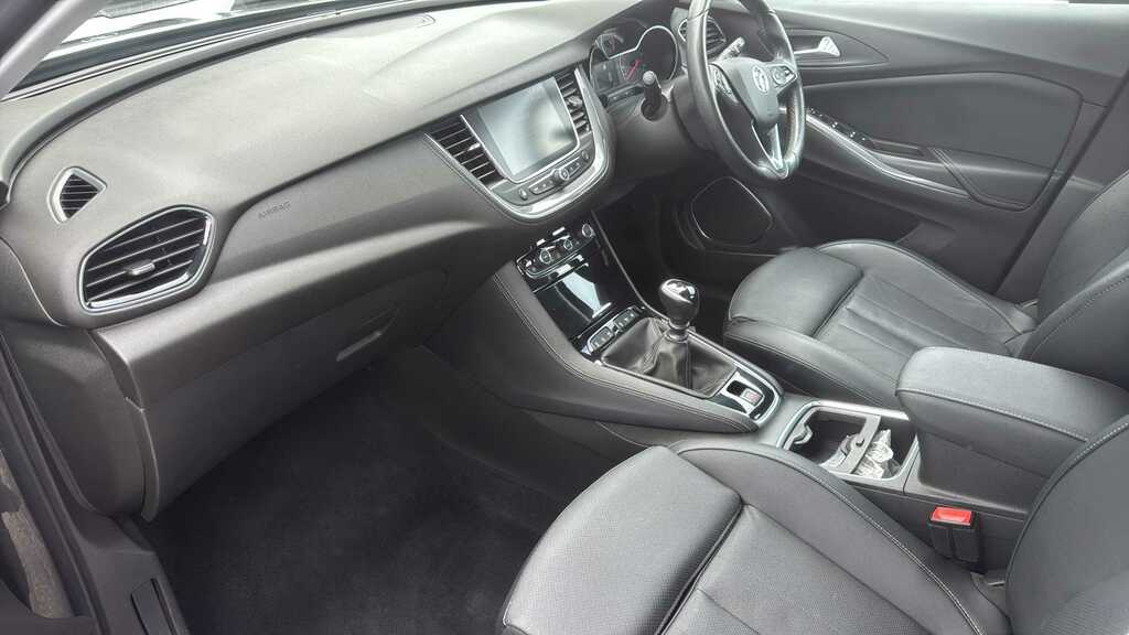 Vauxhall Grandland X 1.2 Turbo Elite Nav 2019 DP19EPU Grey #6