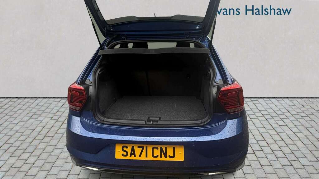 Volkswagen Polo 1.0 Tsi 110 R-line 2021 SA71CNJ Blue #3