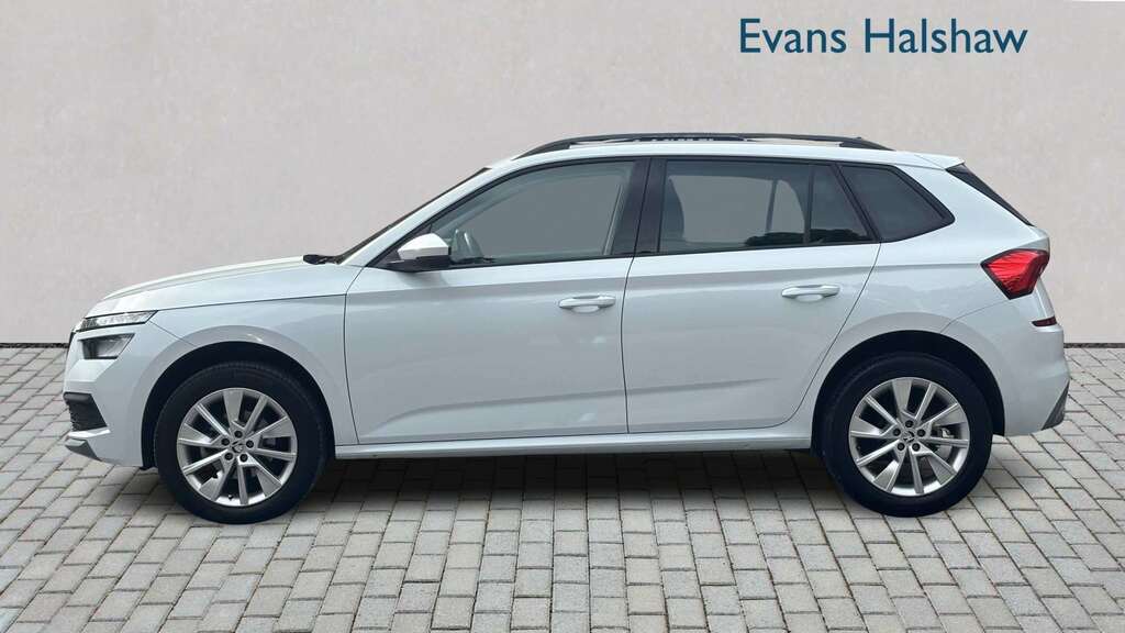 Skoda Kamiq 1.0 Tsi 110 Se Drive Dsg 2023 BG73HFW White #5