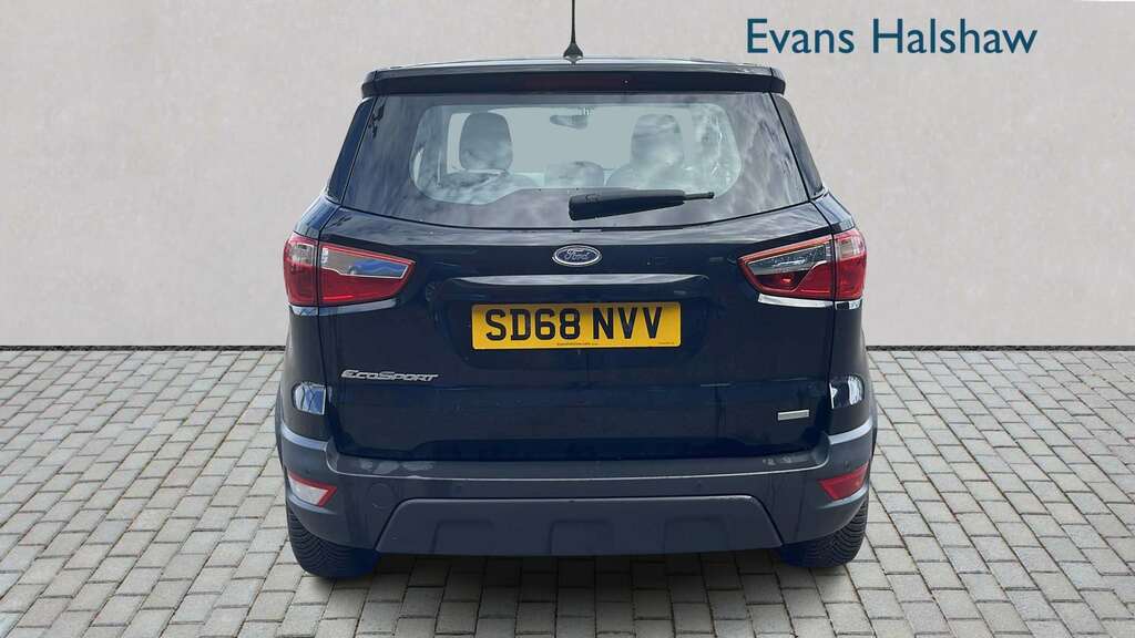 Ford Ecosport 1.0 Ecoboost 125 Zetec 2018 SD68NVV Black #5