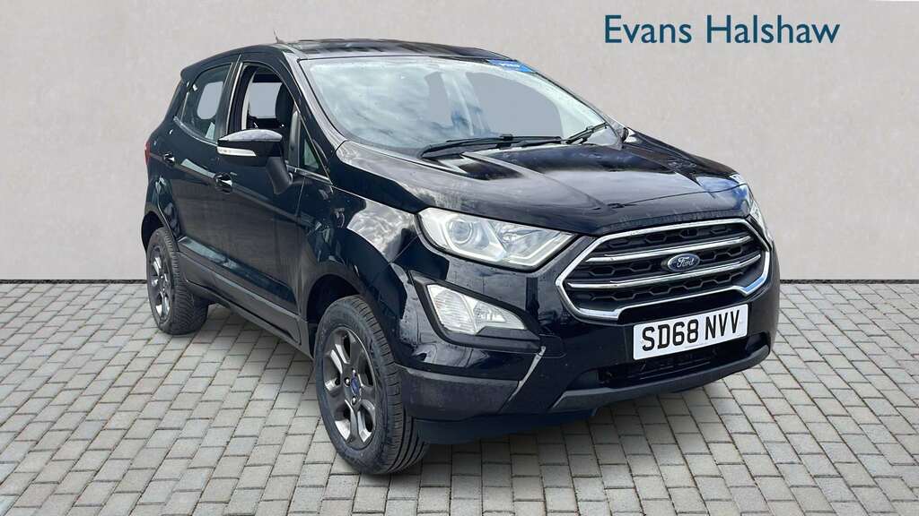 Ford Ecosport 1.0 Ecoboost 125 Zetec 2018 SD68NVV Black