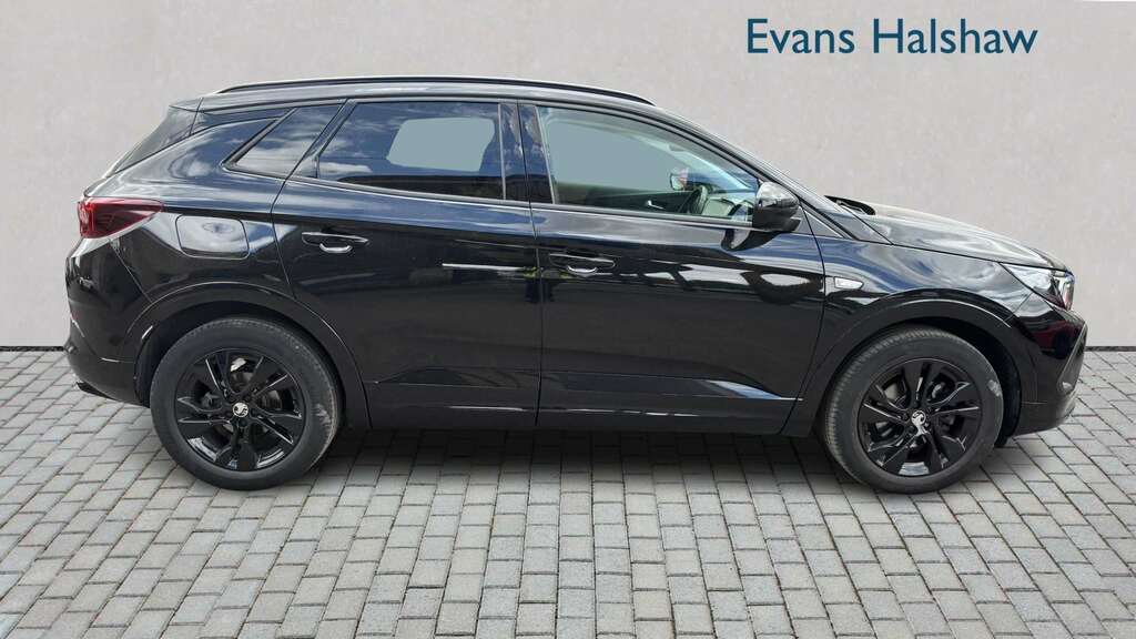 Vauxhall Grandland 1.2 Turbo Gs Line 2022 NU72ONC Black #3