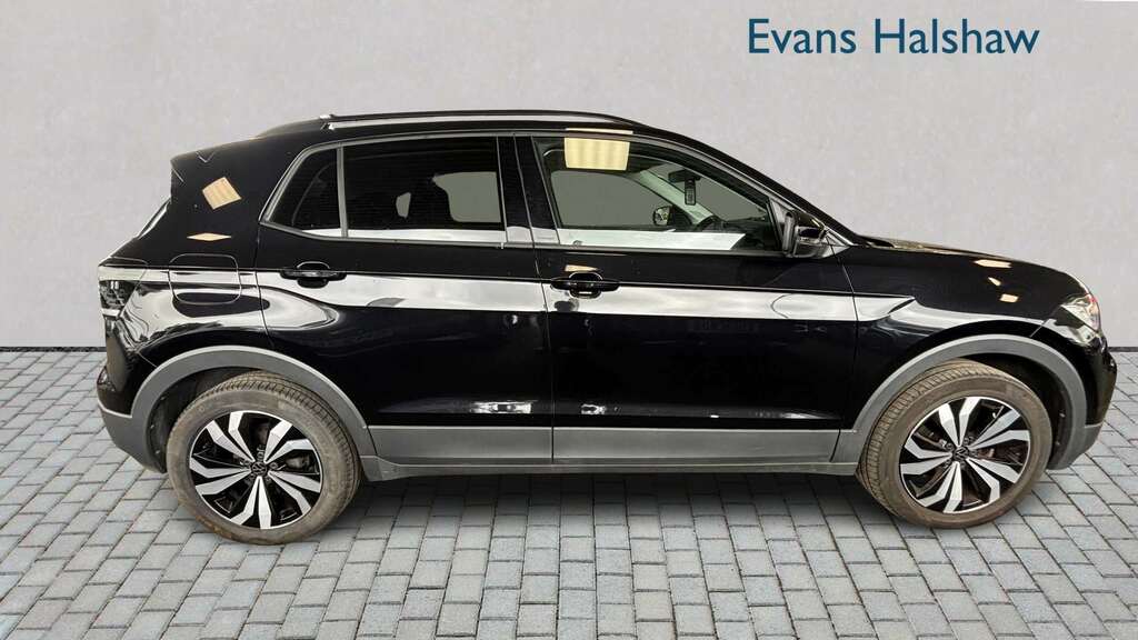 Volkswagen T-Cross 1.0 Tsi Black Edition 2023 SK23HLY Black #4