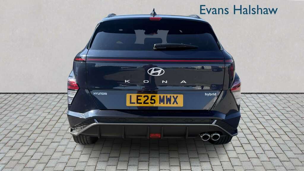 Hyundai Kona 1.6 Hybrid 129 N Line Dct 2025 LE25MWX Blue #5
