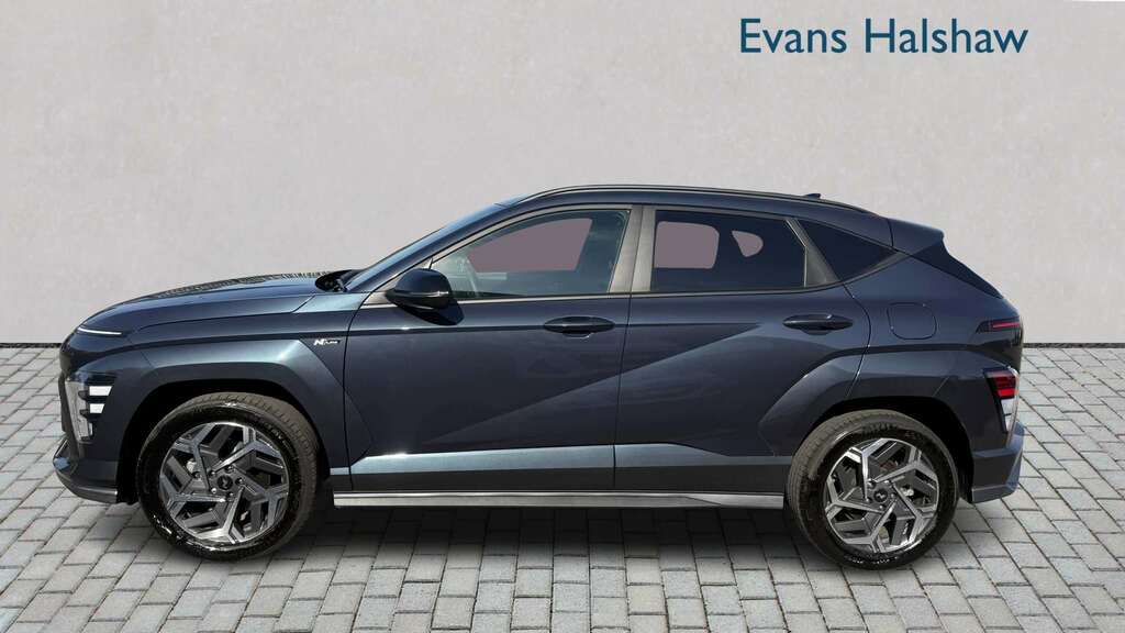 Hyundai Kona 1.6 Hybrid 129 N Line Dct 2025 LE25MWX Blue #3