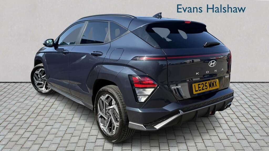 Hyundai Kona 1.6 Hybrid 129 N Line Dct 2025 LE25MWX Blue #2