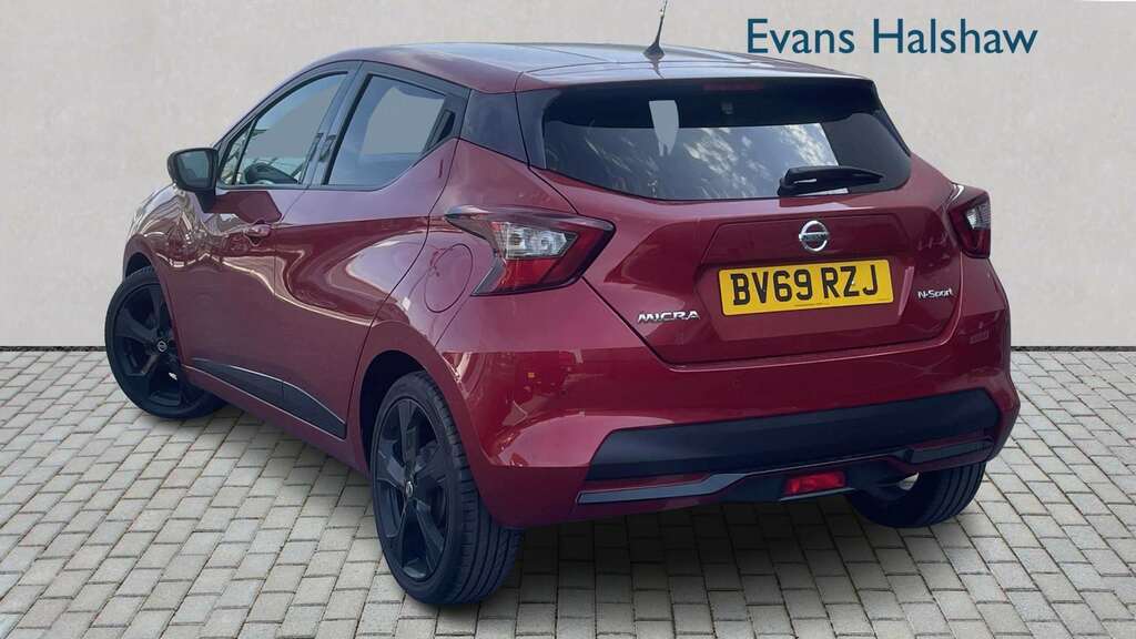 Nissan Micra 1.0 Ig-t 100 N-sport 2019 BV69RZJ Red #2