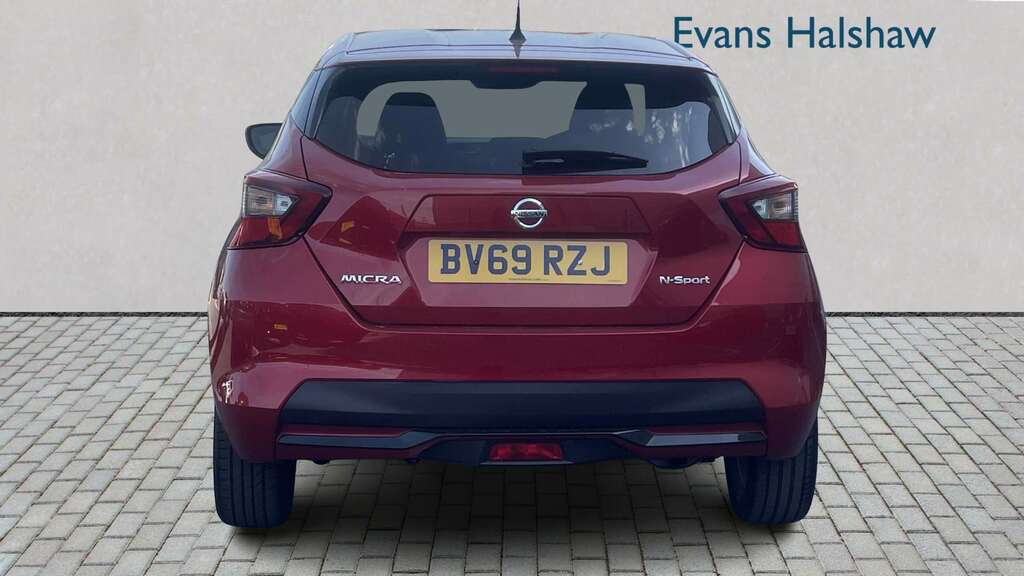 Nissan Micra 1.0 Ig-t 100 N-sport 2019 BV69RZJ Red #4