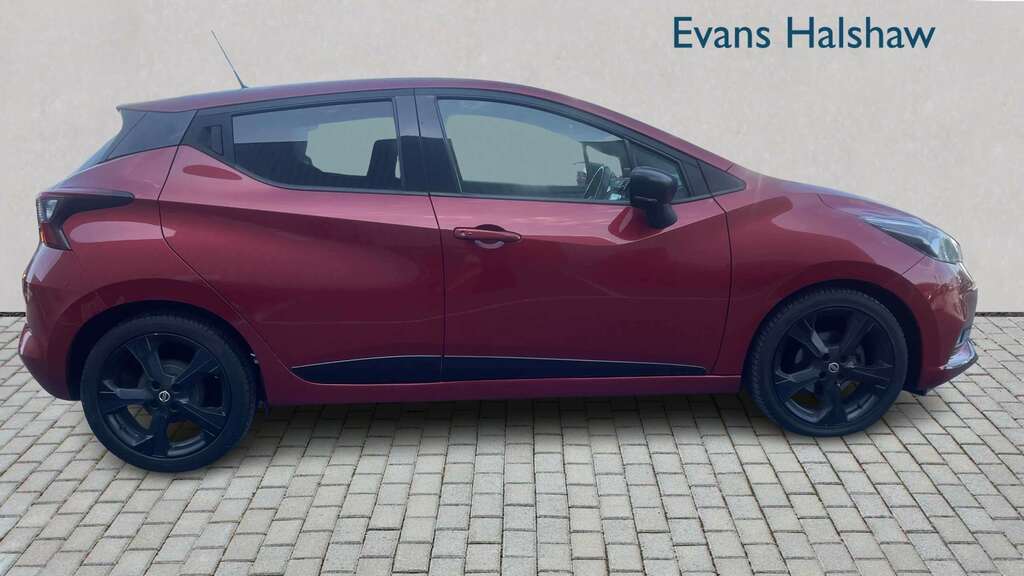 Nissan Micra 1.0 Ig-t 100 N-sport 2019 BV69RZJ Red #5