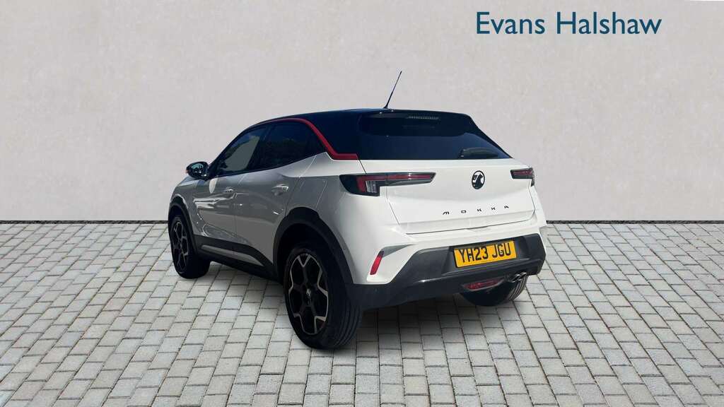 Vauxhall Mokka 1.2 Turbo 136 Gs 2023 YH23JGU White #5