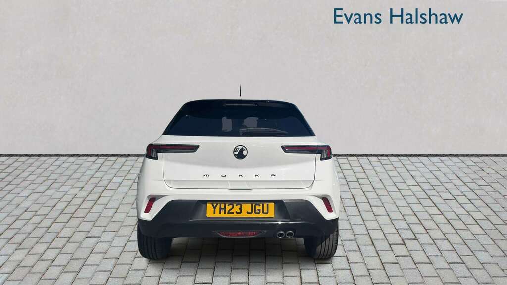 Vauxhall Mokka 1.2 Turbo 136 Gs 2023 YH23JGU White #4