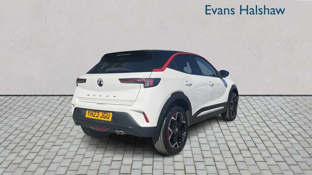 Vauxhall Mokka 1.2 Turbo 136 Gs 2023 YH23JGU White #3