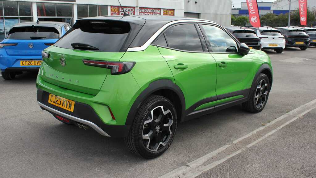 Vauxhall Mokka 1.2 Turbo Ultimate 2023 CJ23KVW Green #4