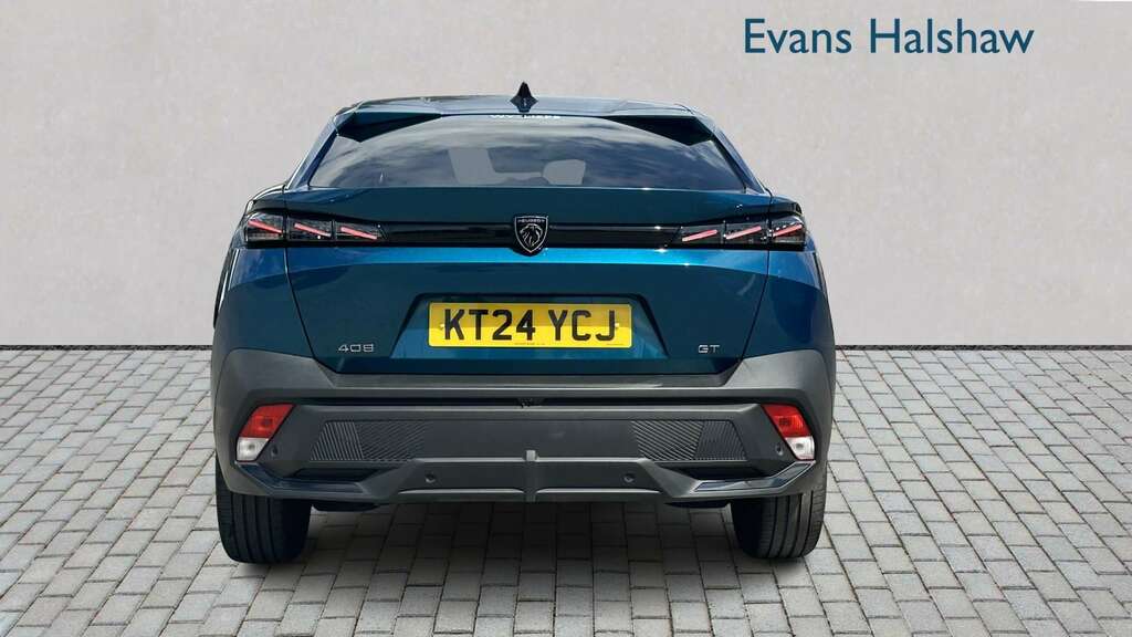 Peugeot 408 1.2 Puretech Gt Eat8 2024 KT24YCJ Blue #3