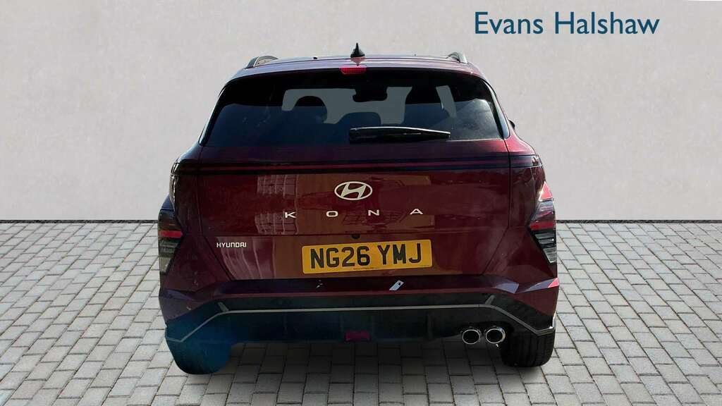 Hyundai Kona 1.6T 138 N Line S Dct 2026 NG26YMJ Red #5