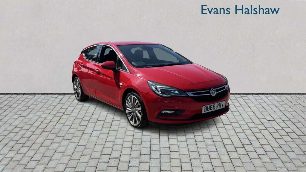 Vauxhall Astra 1.6 Cdti 16V 136 Sri Nav 2015 BU65RHV Red