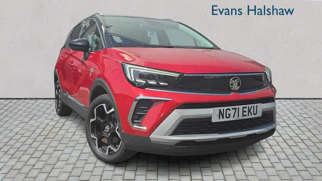Vauxhall Crossland 1.2 Turbo 130 Ultimate Nav 2021 NG71EKU Red