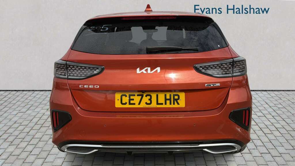 Kia Ceed 1.5T Gdi Isg Gt-line 2023 CE73LHR Orange #5