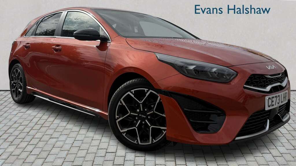 Kia Ceed 1.5T Gdi Isg Gt-line 2023 Orange