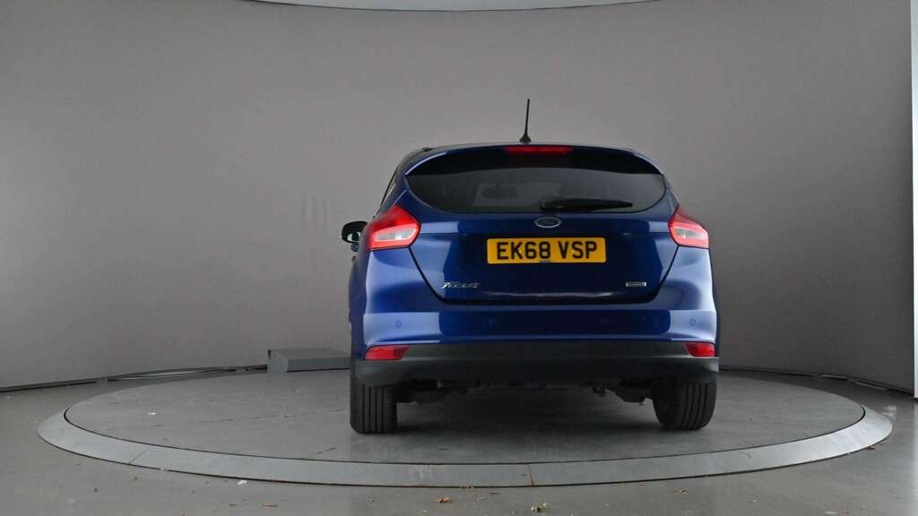 Ford Focus 1.0 Ecoboost 125 Zetec Edition 2018 EK68VSP Blue #6