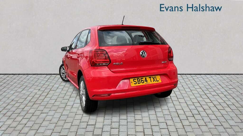 Volkswagen Polo 1.0 Se 2014 SB64TXL Red #2