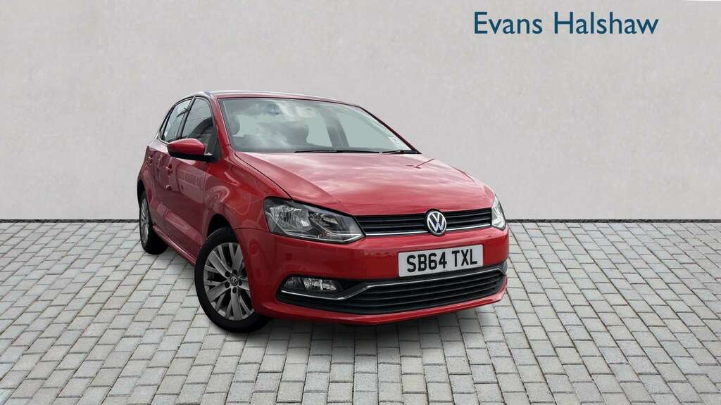 Volkswagen Polo 1.0 Se 2014 Red