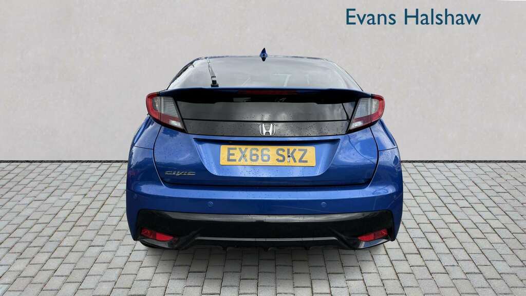 Honda Civic 1.4 I-vtec Sport 2016 Blue #3