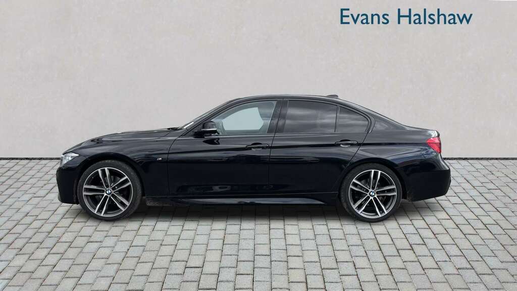 BMW 3 Series 320D M Sport Step 2018 SL68RZG Black #3
