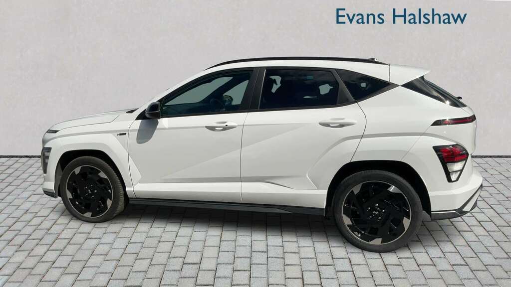 Hyundai Kona 160Kw N Line 65Kwh 2025 EN74ZKJ White #2