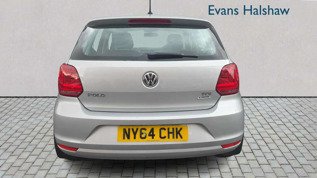 Volkswagen Polo 1.4 Tdi Se 2014 Silver #5