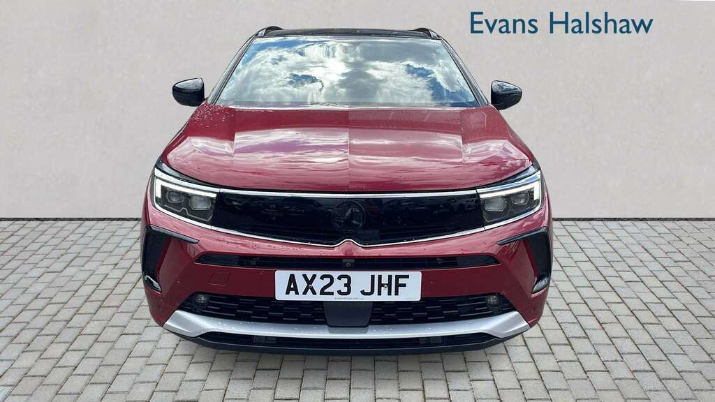 Vauxhall Grandland 1.2 Turbo Ultimate 2023 AX23JHF Red #4