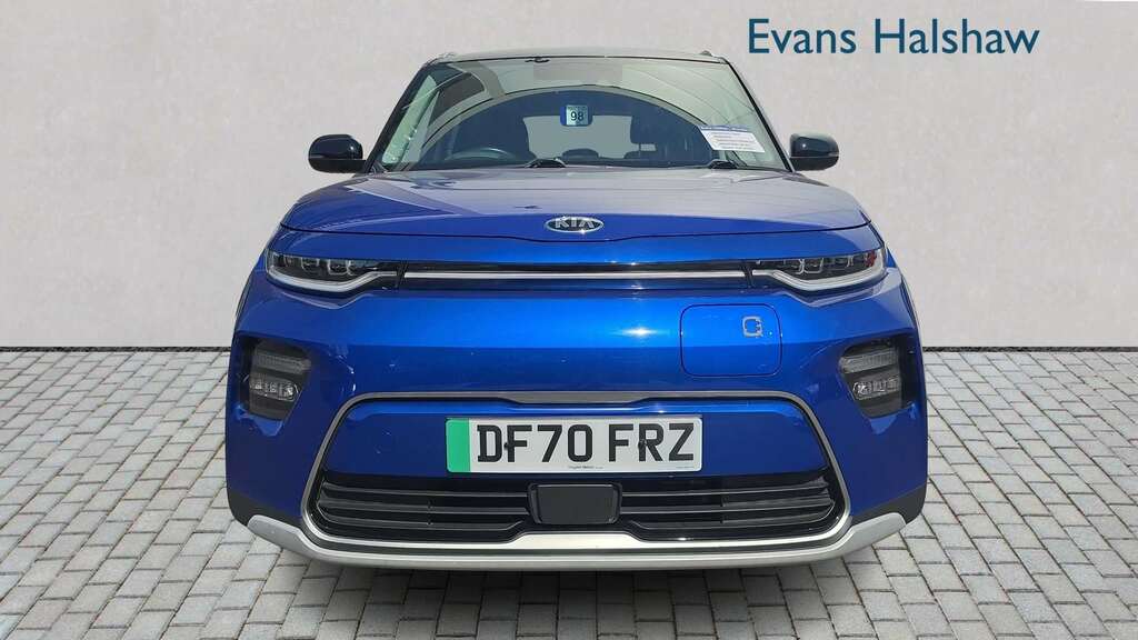 Kia Soul 150Kw First Edition 64Kwh 2021 DF70FRZ Blue #4