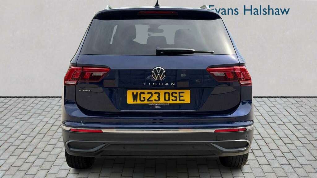 Volkswagen Tiguan Allspace 1.5 Tsi Life Dsg 2023 Blue #5