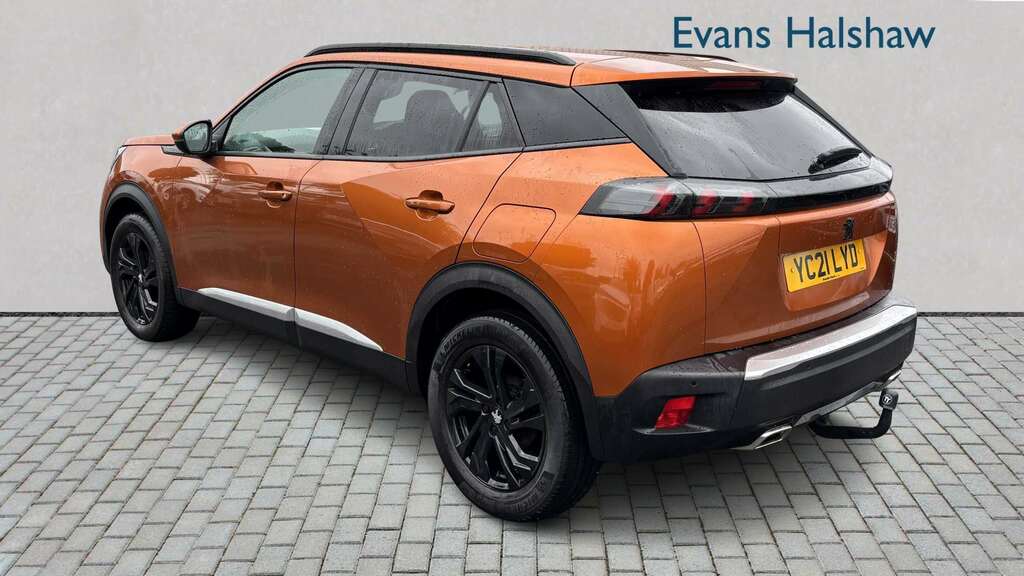 Peugeot 2008 1.2 Puretech 130 Allure Premium 2021 YC21LYD Orange #2