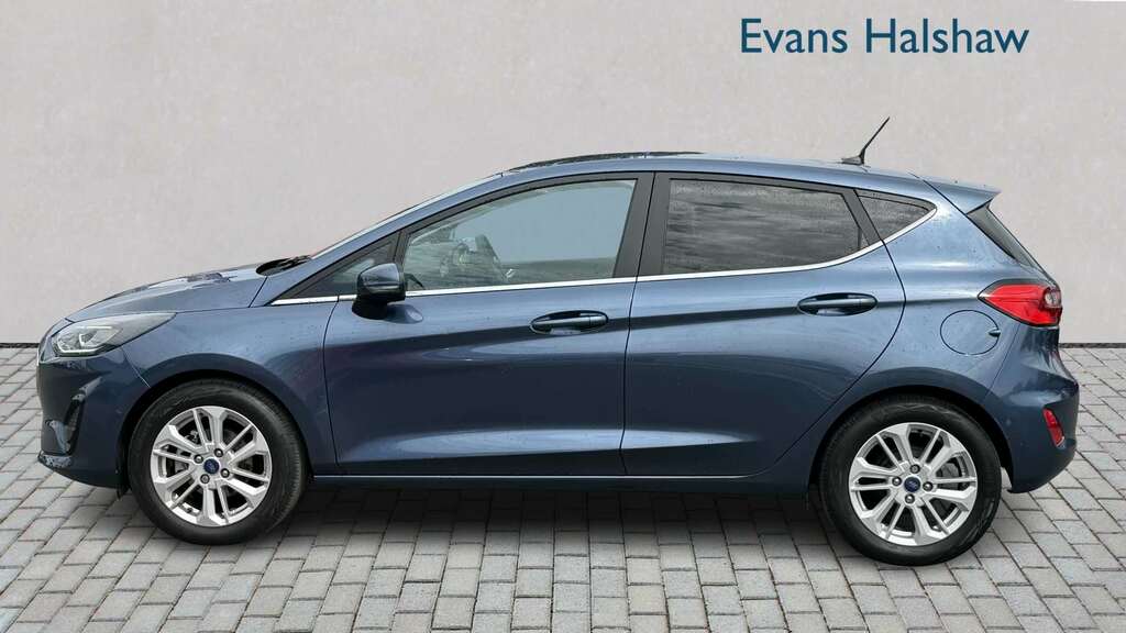 Ford Fiesta 1.0 Ecoboost Hybrid Mhev 125 Titanium 2024 Blue #3