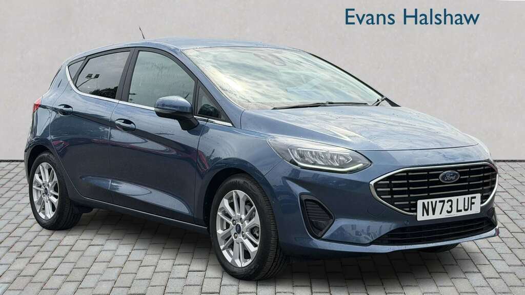 Ford Fiesta 1.0 Ecoboost Hybrid Mhev 125 Titanium 2024 Blue